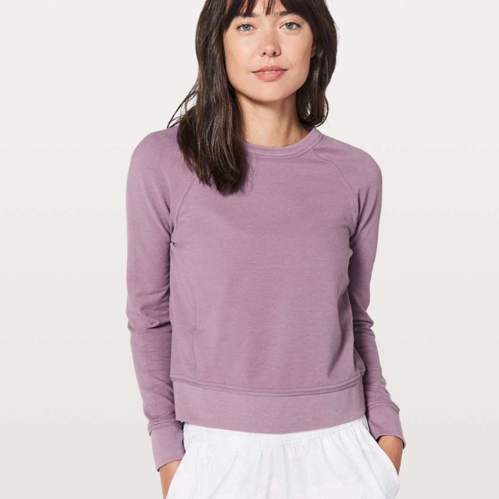 lululemon athletica Purple Long Sleeve Tee